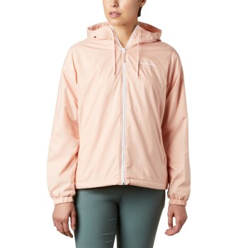 Columbia Flash Forward Lined Windbreaker, Chamarras Rosas Para Mujer | 945380-WEH